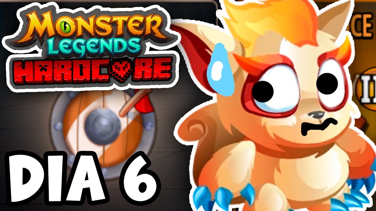 ULTIMO DIA PARA SALIR DE PRINCIPIANTE... - Monster Legends Hardcore [Dia 6]