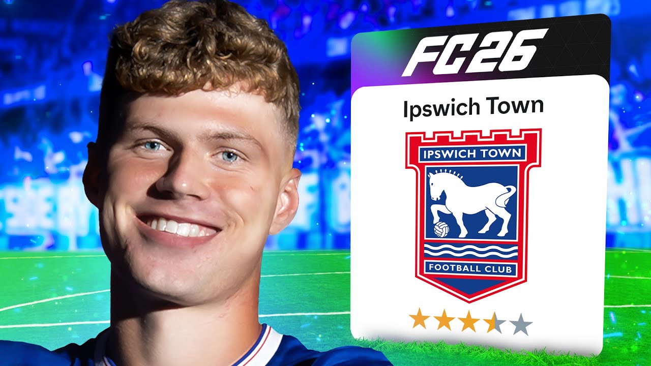 I Rebuild IPSWICH TOWN After PREMIER LEAGUE RELEGATION In FC26