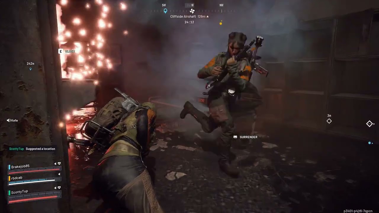 Blue Gate Basement Fight