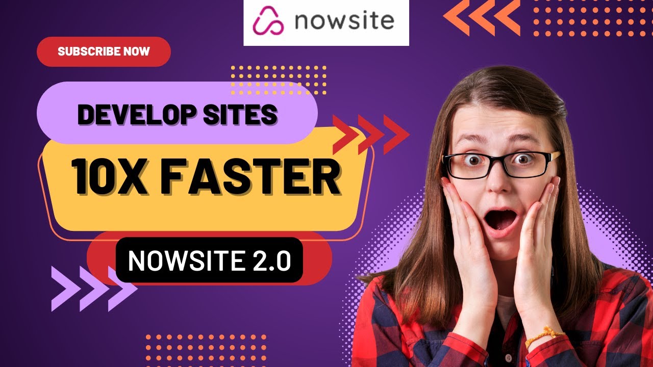 Speed Up Your Website Development With a Single Click! #AI #Technology #NowSite