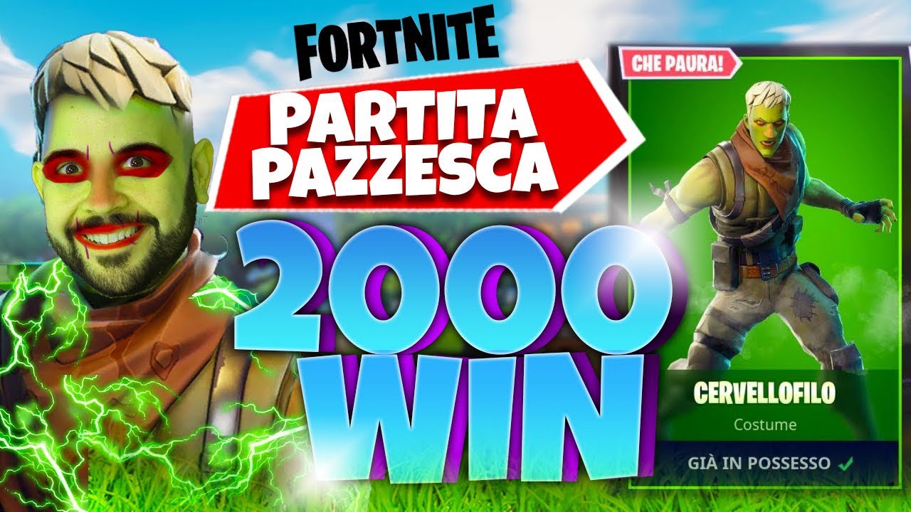 Fortnite : PARTITA ASSURDA , veramente Bella con il Cervellofilo