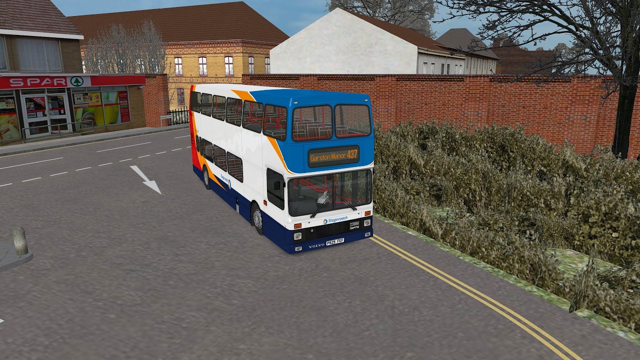 OMSI2 Volvo Olympian Northern Counties Palatine 1 on Route 437 to Garston Manor