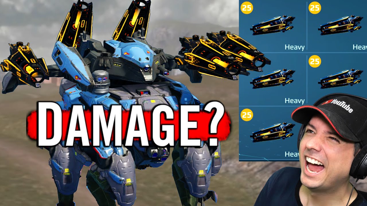 5x Ultimate Dragoon STRYX: Думаешь, это нанесёт урон? War Robots