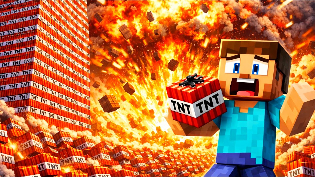 VILLAGE TNT BLAST ! #shorts