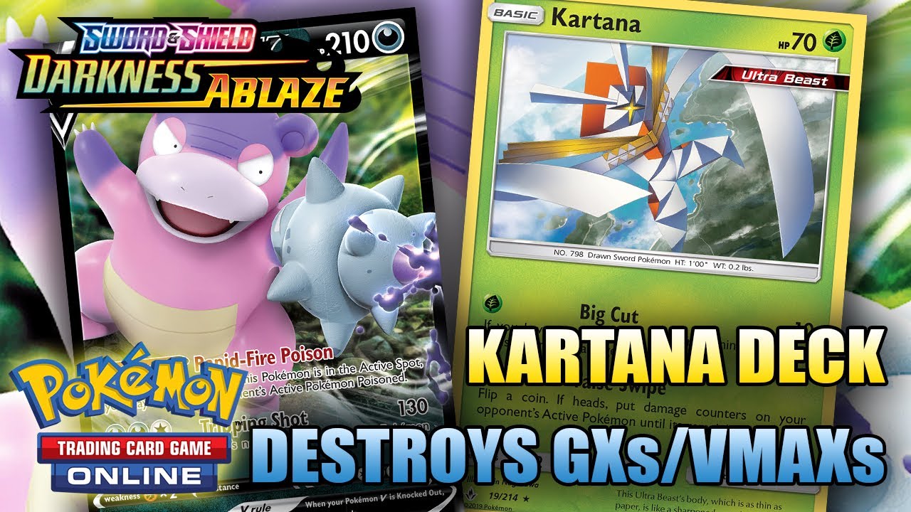 KARTANA SLOWBRO V DECK - OHKO EVERYTHING SUPER EASY!! (Pokemon TCG)