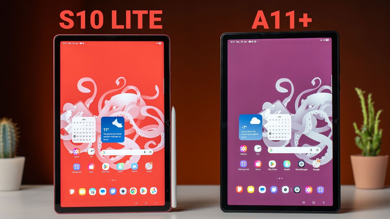 Samsung Galaxy Tab A11+ против S10 Lite: не тратьте деньги зря!