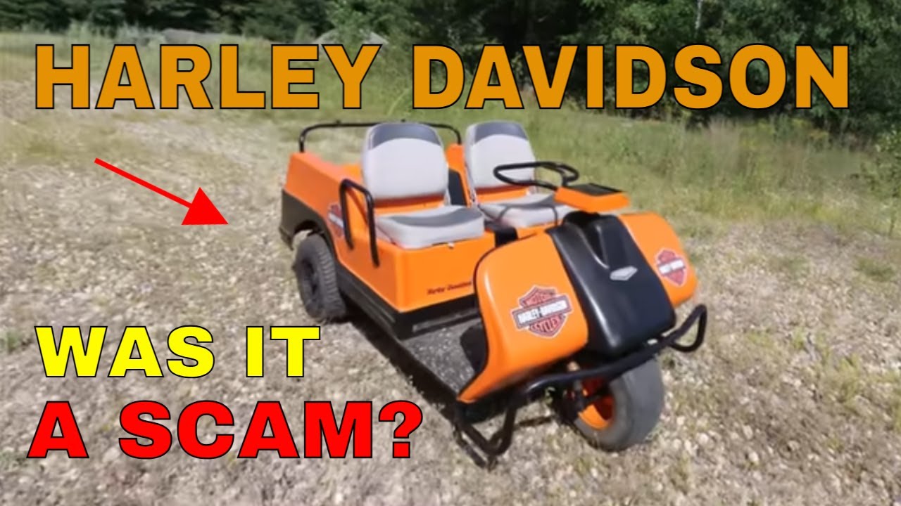 Bought off Marketplace, 1971 (RESTORED) Yeah Sure. Harley Golf Cart.