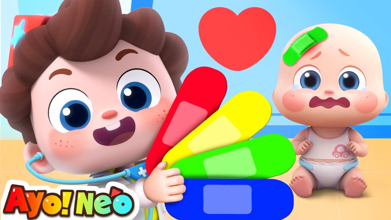 Sepuluh Bayi ke Dokter🩺 | Kebiasaan Baik | Lagu Anak-anak | Ayo！Neo | Yes！Neo Bahasa Indonesia