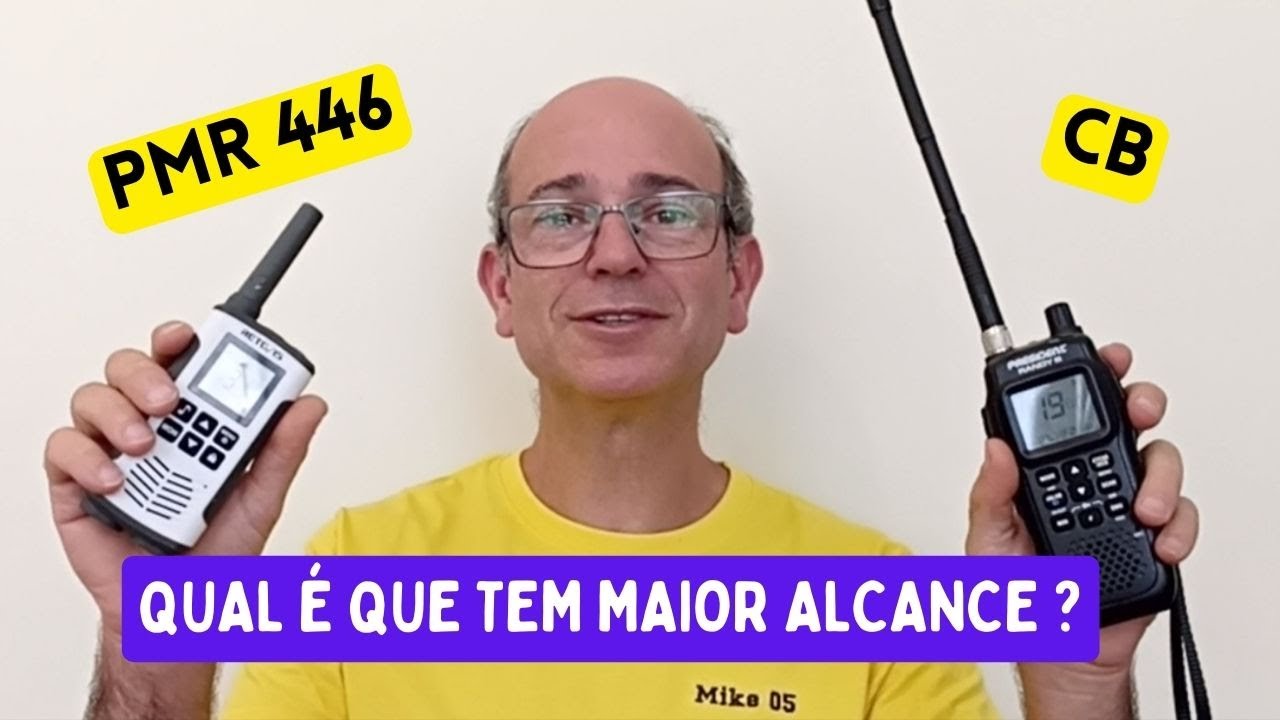 Wlakie Talkies CB v PMR 446 - Qual o que tem mais alcance