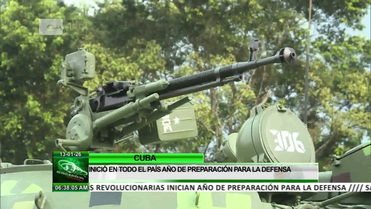 Inici&oacute; en Cuba a&ntilde;o de preparaci&oacute;n para la defensa en las FAR