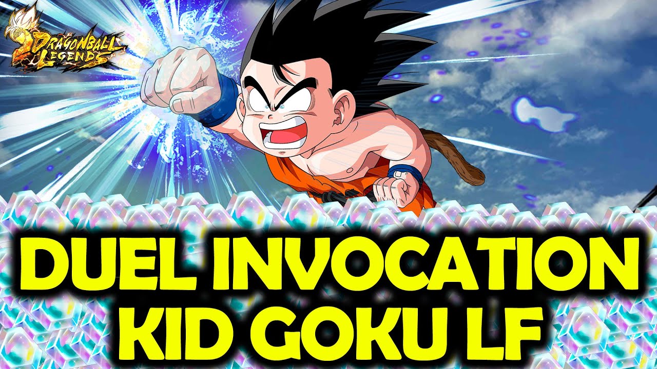 LE DUEL DE LA PASSION LA VRAIE ?! Duel Invocation Kid Goku LF (Ft. Nagats) (Dragon Ball Legends)