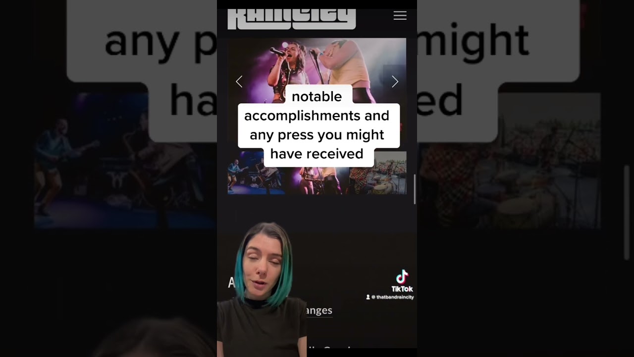 How to make an EPK for musicians (Electronic Press Kit)