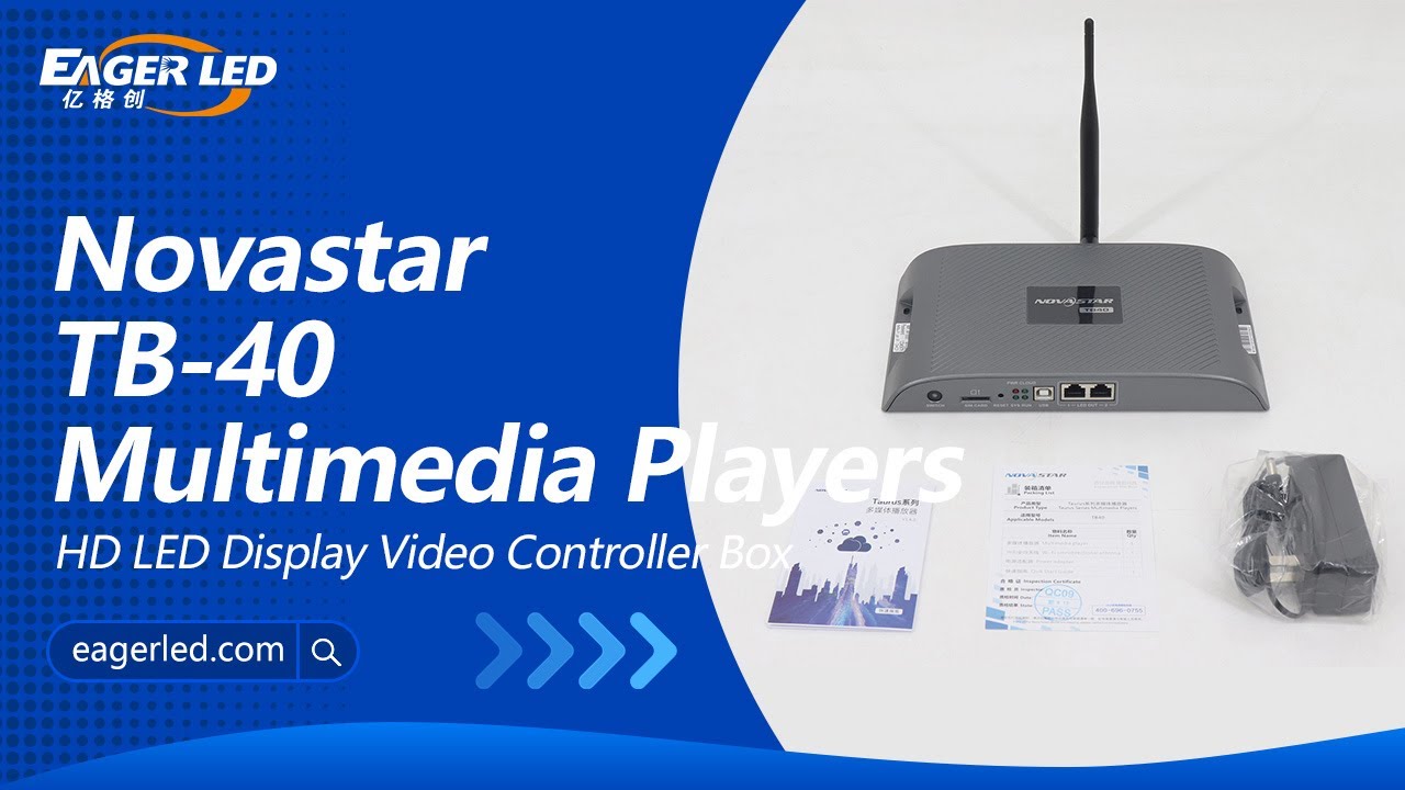 Светодиодный экран Novastar-TB40. Как подключить светодиодный видеодисплей — настенный светодиодн...