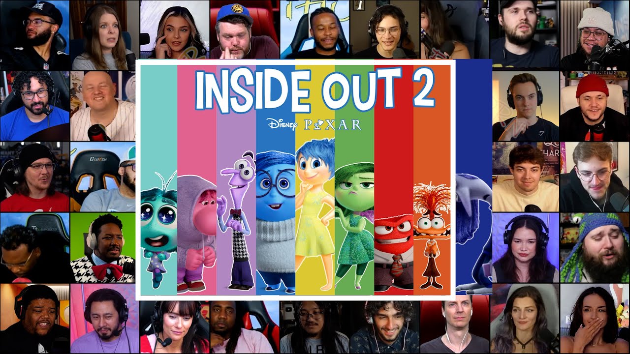 Inside Out 2 | Extended Reaction Mashup | #insideout2