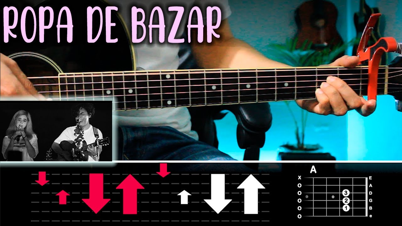 Ropa De Bazar - Ed Maverick GUITARRA Tutorial | ACORDES