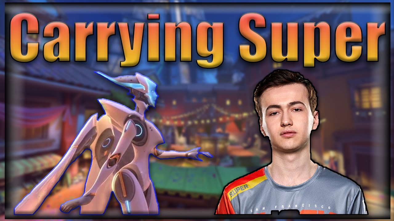 Carrying Super as the Rank 1 Echo Onetrick in Overwatch Competitive