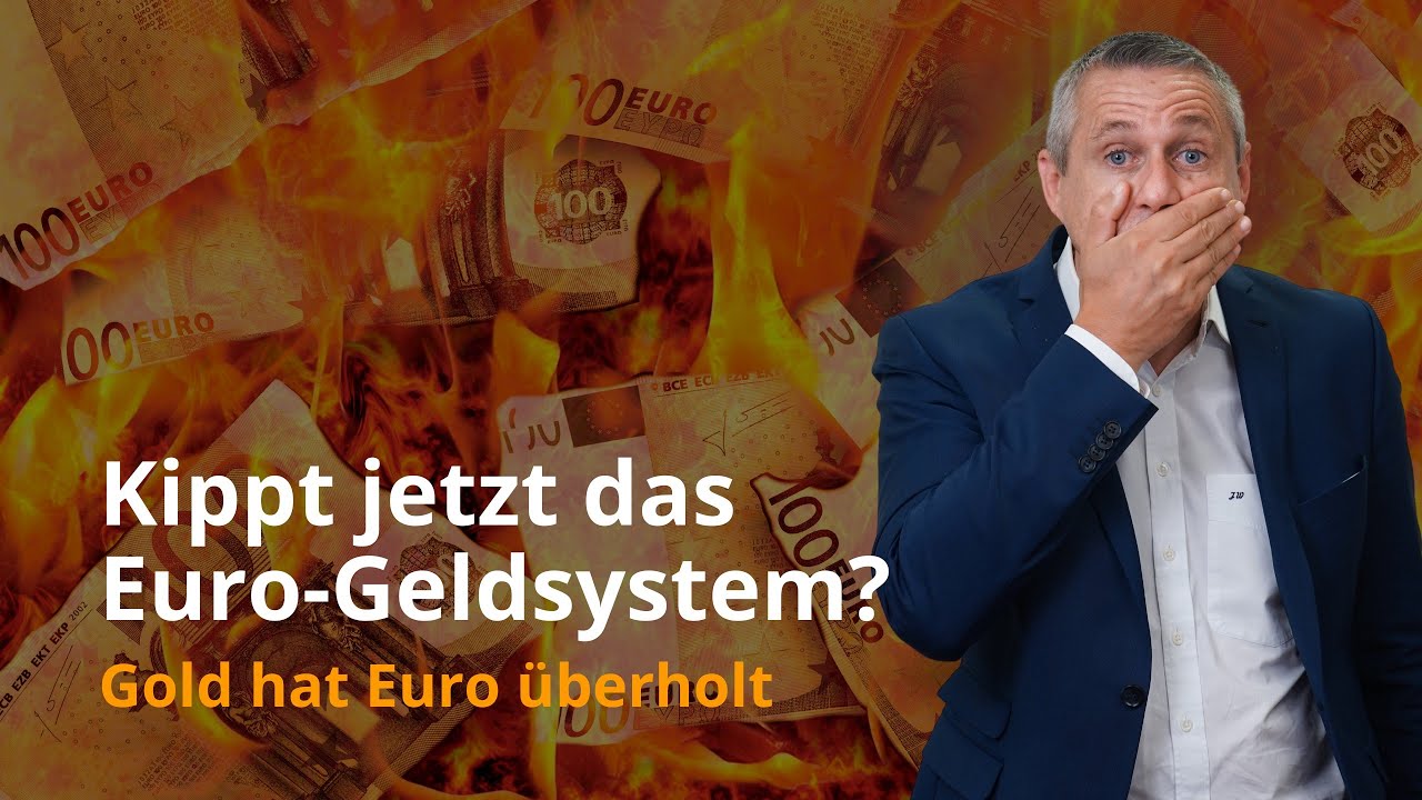 Kippt jetzt das Euro-Geldsystem? - Gold hat Euro überholt