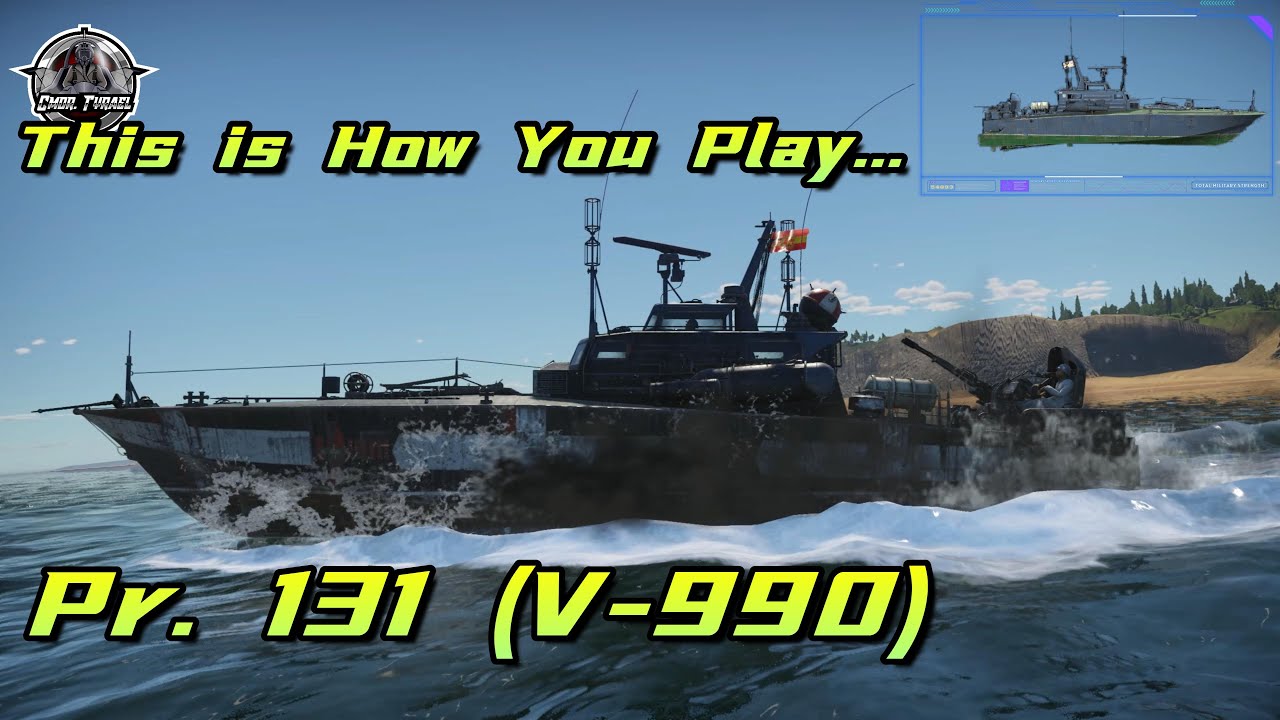 This is How You Play | Pr.131.400 Libelle-Klasse V-990 | WarThunder Naval Gameplay/Guide