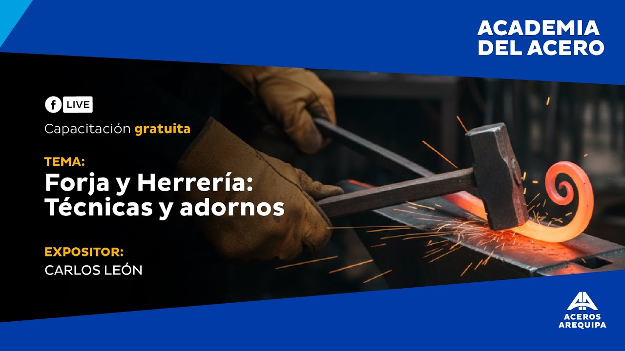 Sesión online GRATUITA | Forja y Herrería: técnicas y adornos