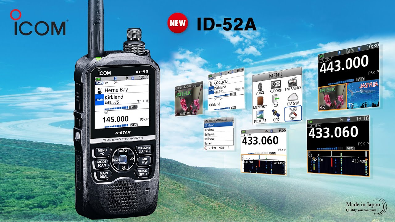 #DSTAR #DualBander Icom ID-52A - AmateurLogic.Tv
