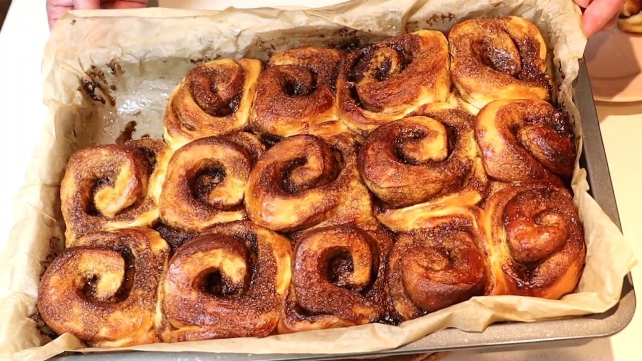 Super proste i przepyszne cynamonki drożdżowe. 🥰 Rozalskagotuje