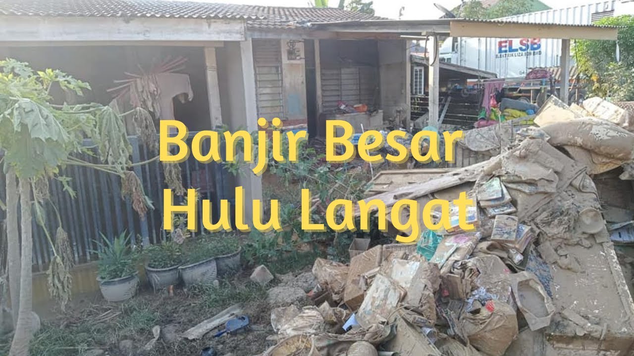 BANJIR BESAR HULU LANGAT keadaan mangsa selepas 6 hari