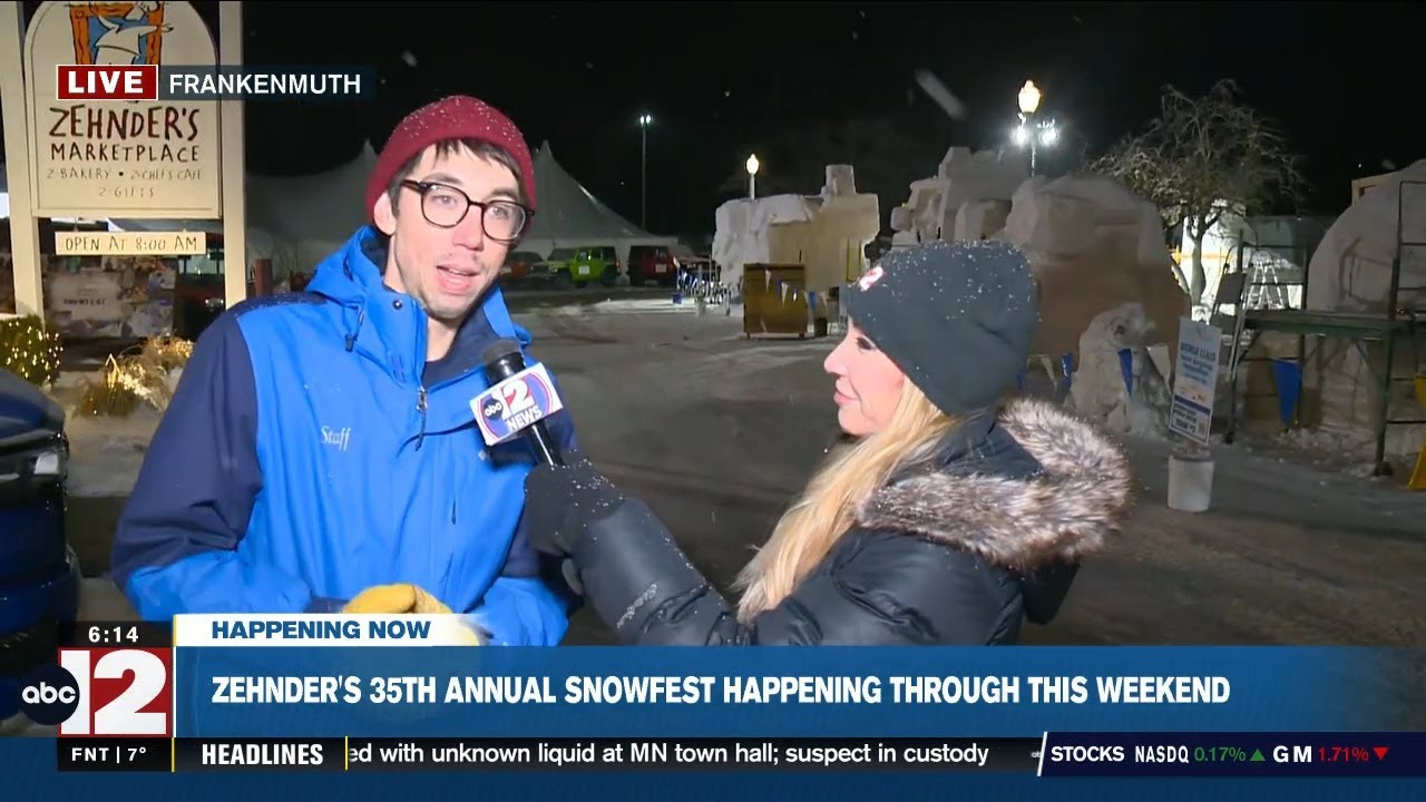 Zehnder's Snowfest happening now through Sunday