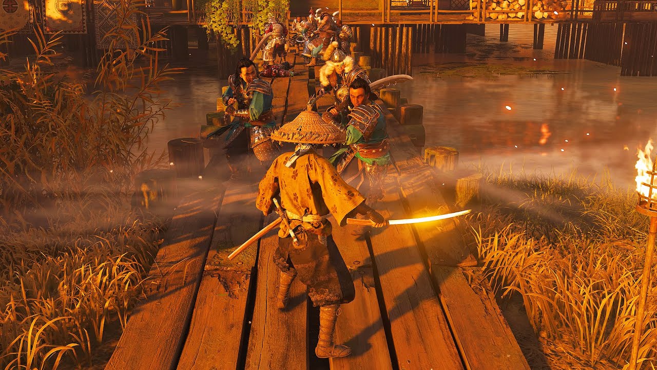 Ghost of Tsushima - Perfect Timing Swordplay - Boss ＆ Combat Montage (Lethal+) | 對馬戰鬼 ゴーストオブツシマ PS5