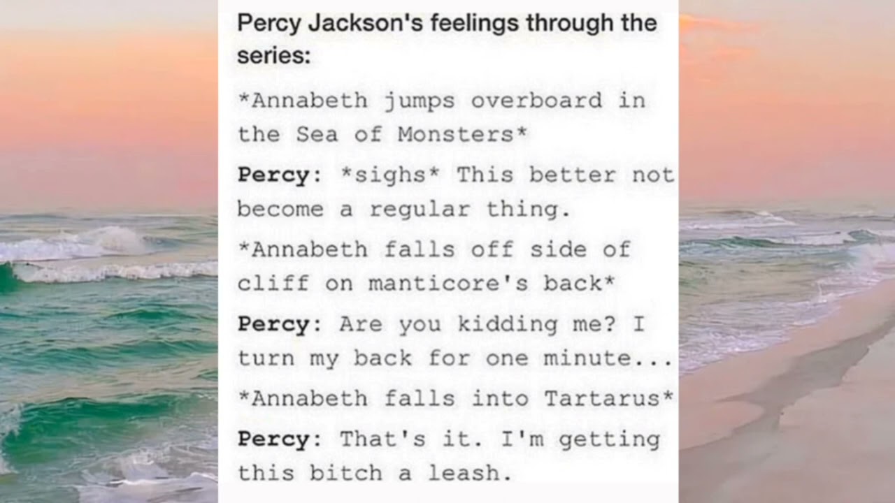 Percabeth memes part 1