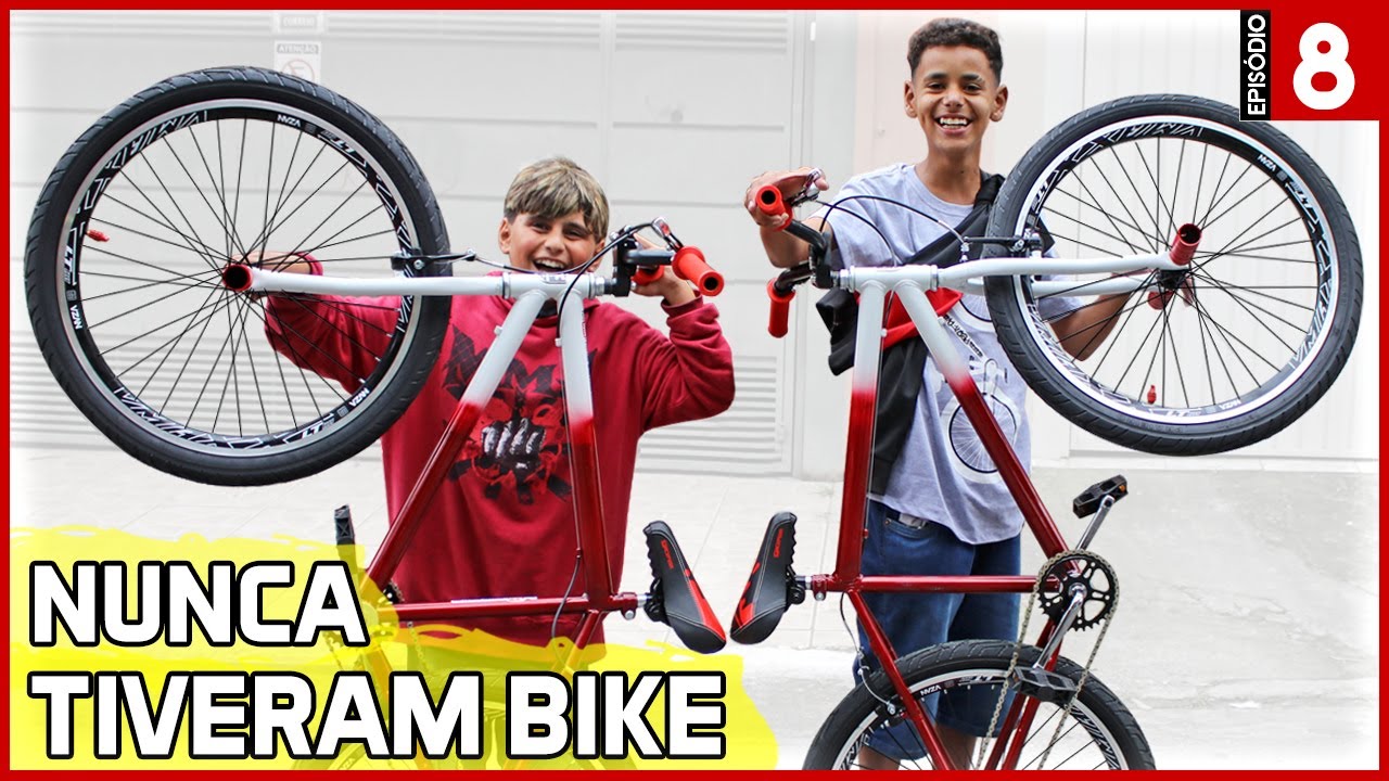DEI DUAS BIKES NOVAS PARA OS MENINOS DO GRAU | PORTAL WHEELING REALIZANDO SONHOS 8