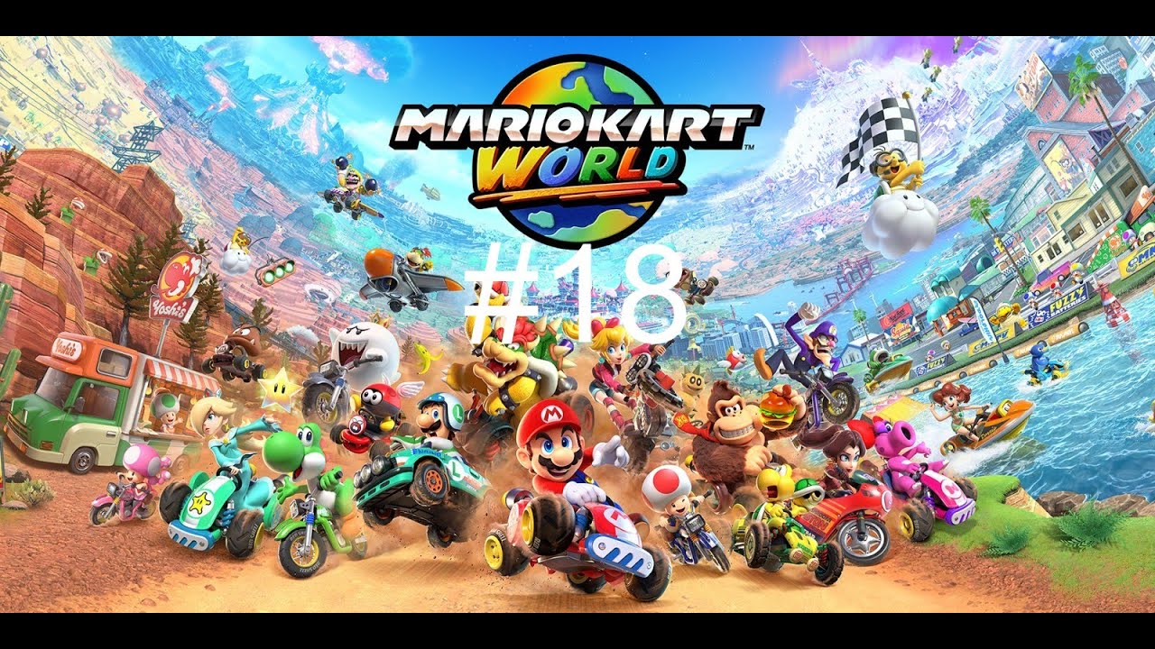 Bienvenidos al mundo de Mario Kart World Copa Flor Personaje Bebé Estela 150cc