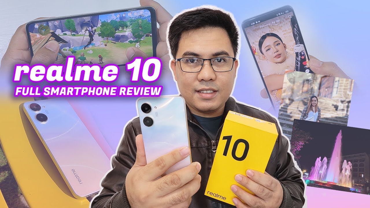 ОБЗОР realme 10 (распаковка, камеры, игровой тест, PH)