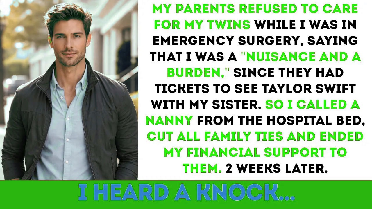During My Surgery, My Parents Refused To Care For My Twins Their Faces When Grandpa Spoke Priceless