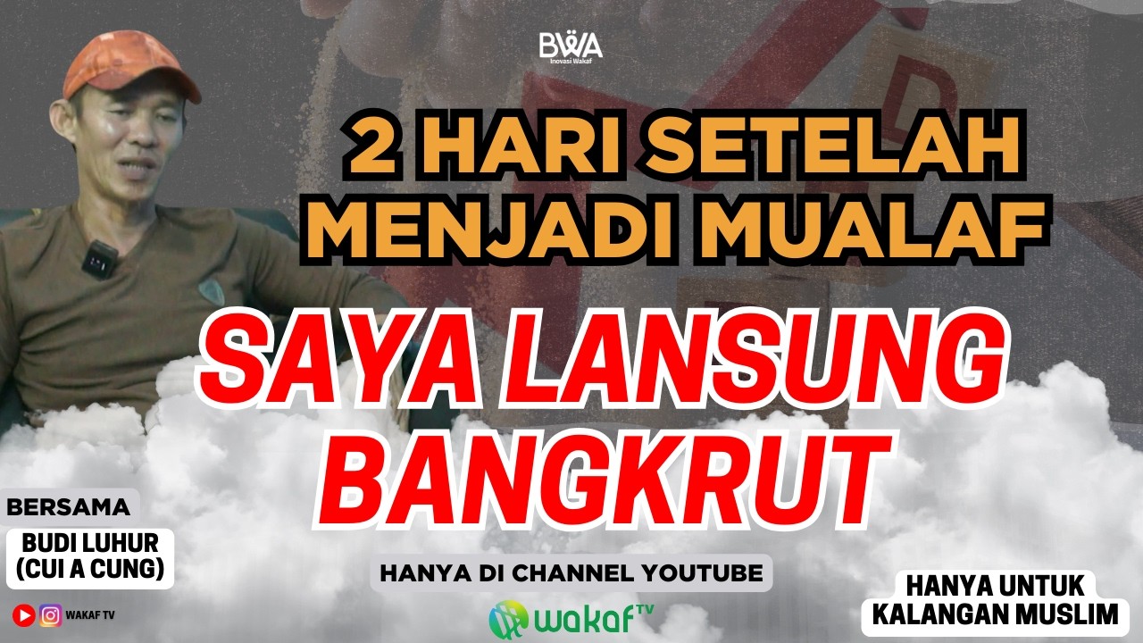 SEPERTI DI SINETRON MIMPI MIMPI TIDAK MASUK AKAL, JUSTRU MEMBAWA AKAL SAYA MENJADI MUALAF
