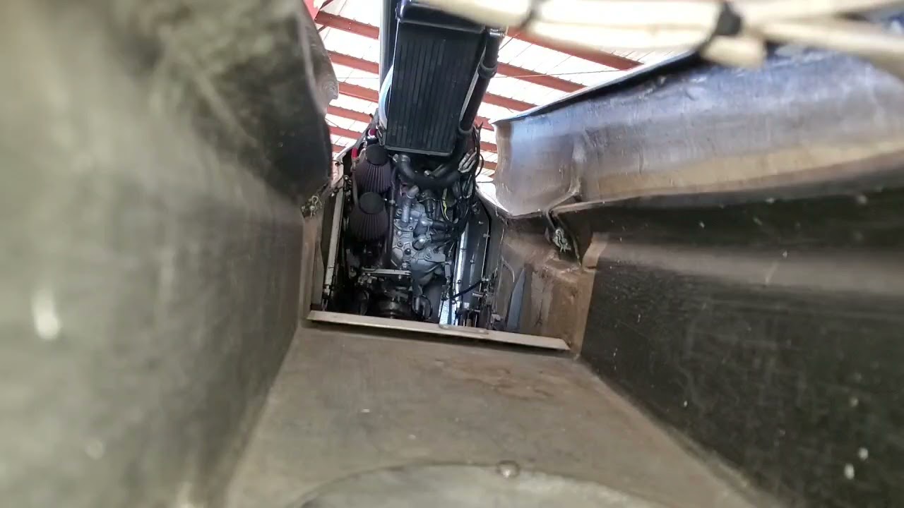 Belly of the Beast! Motorglider engine bay retraction and extension sequence #shorts