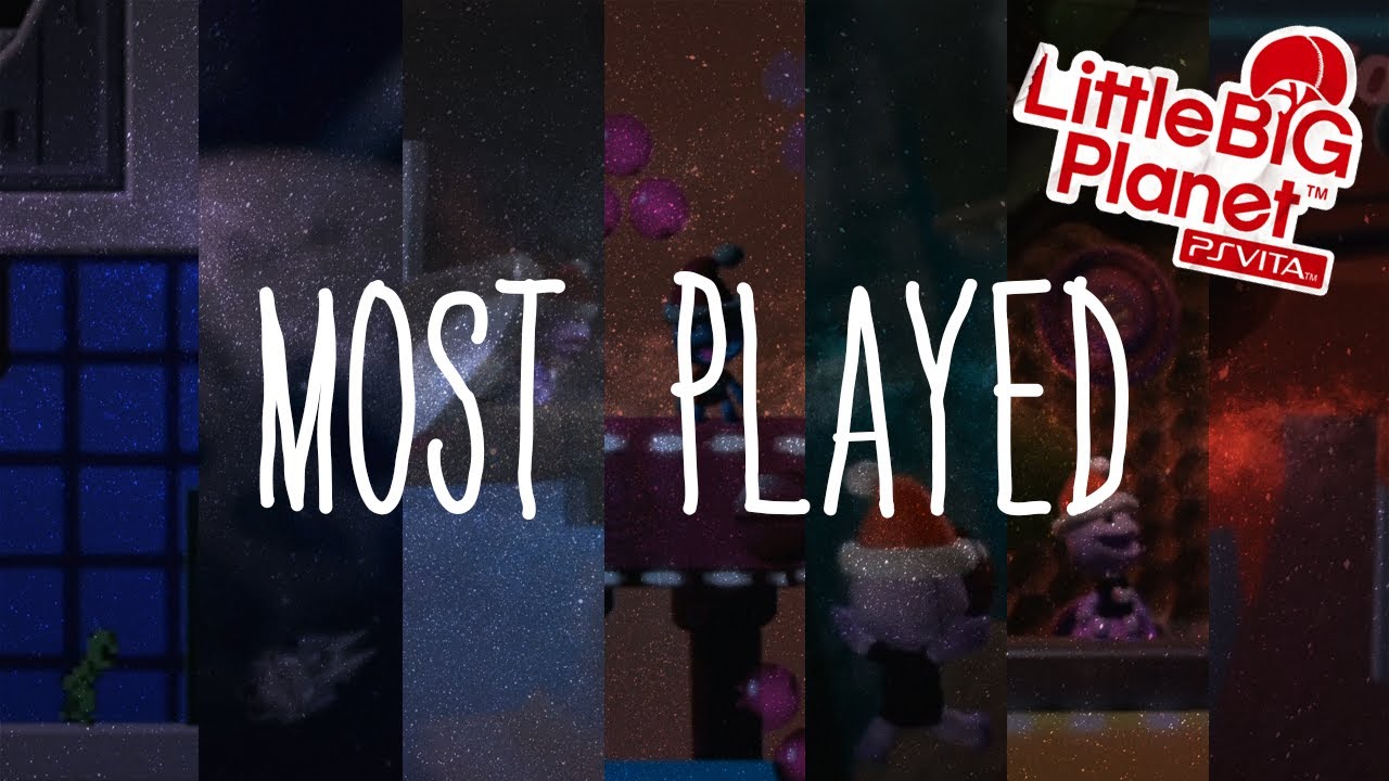 LBP PSVita - Top 10 most played community levels!