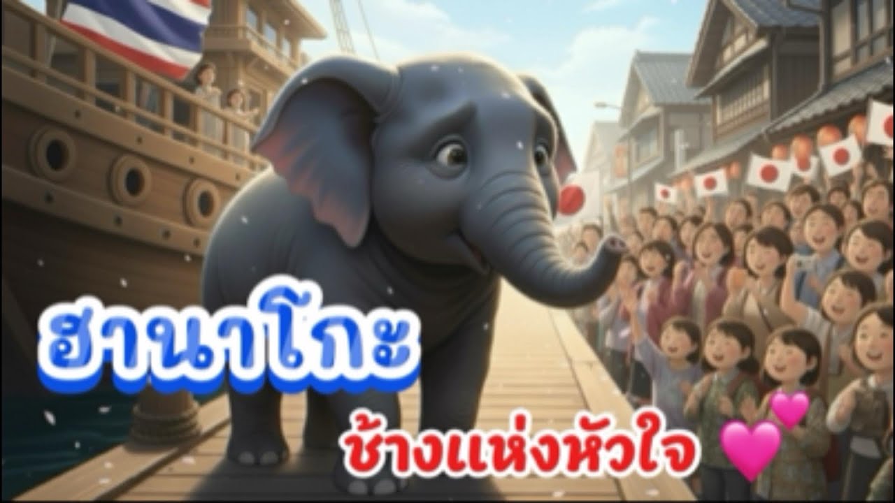 ฮานาโกะ ช้างแห่งหัวใจ   #นิทานก่อนนอน#เรื่องจริงสุดซึ้ง  #นิทานอบอุ่น 