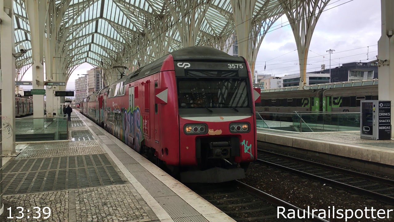 Comboios em Lisboa (Oriente e Santa Apolónia), 19/10/2019