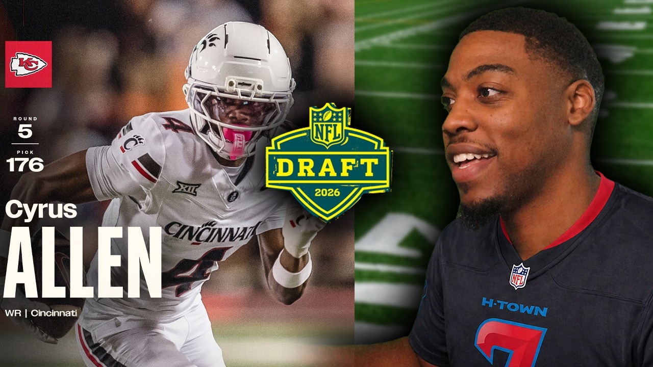 Cyrus Allen Highlights Reaction | Kansas City Chiefs - NFL Draft 2026
