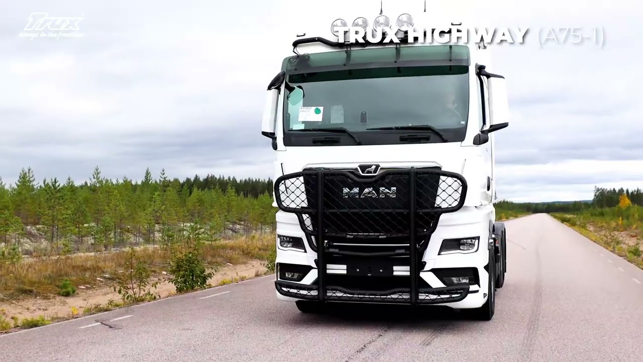MAN TGX equipped with Trux (A75-1 and G75-1)