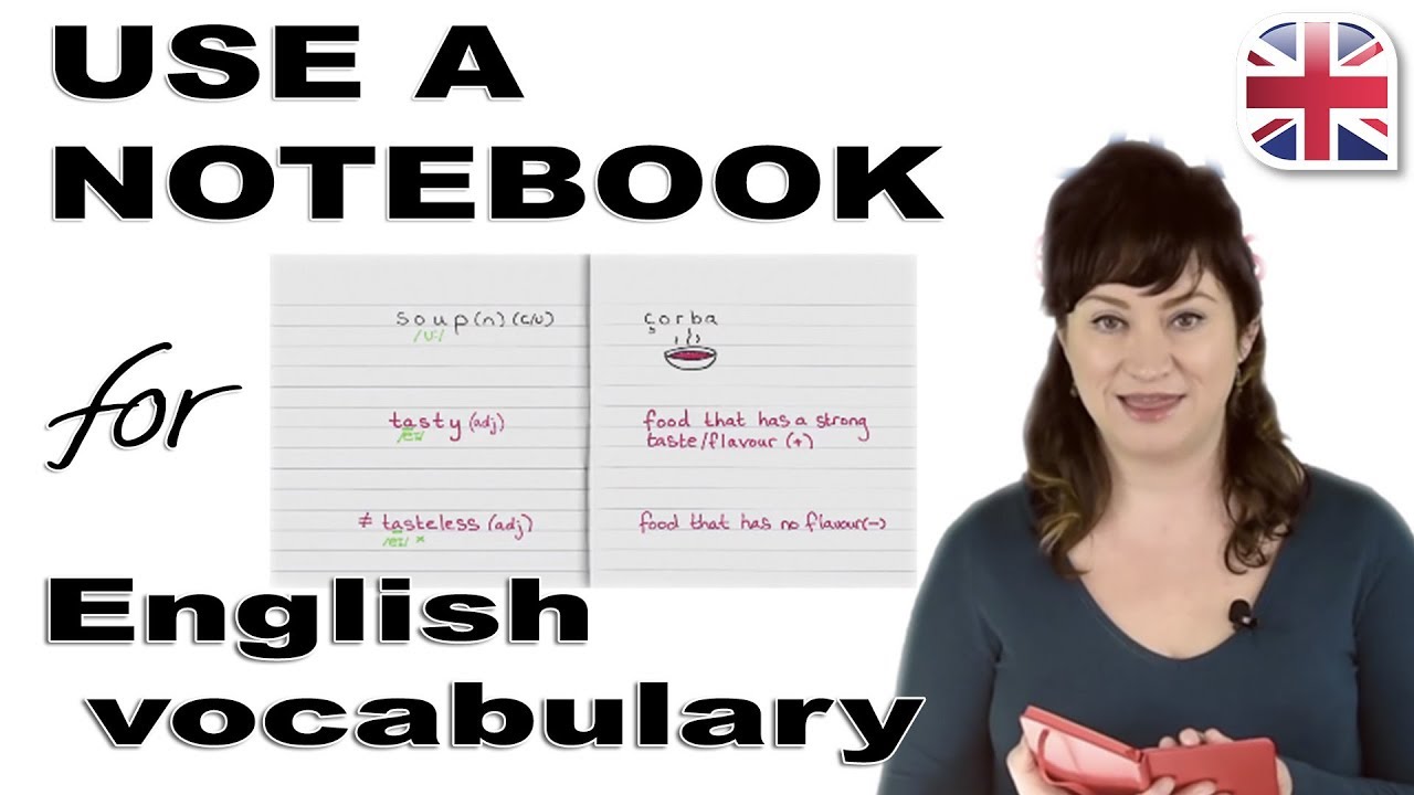 Use a Notebook to Learn More English Vocabulary - Increase English Vocabulary