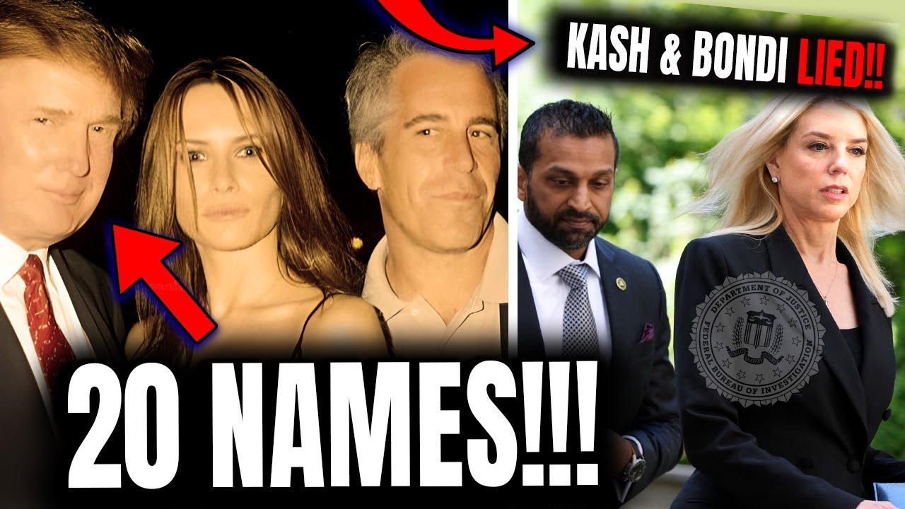 'THEY KNEW!' - Epstein List CONFIRMED... 20 Names Hidden by FBI