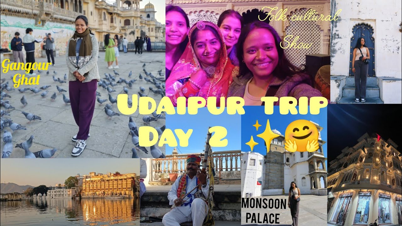 Udaipur Day 2 ll Monsoon palace ll Rajasthanll Dikhita's Diary 
