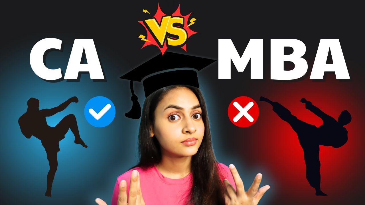 CA vs MBA 2025 | Which one is better in 2025 ? | Detailed Comparison | @azfarKhan