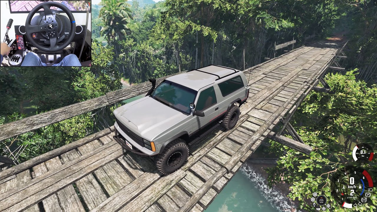 Jungle Rock Island Offroading - Part II - BeamNG.drive | Thrustmaster T300RS