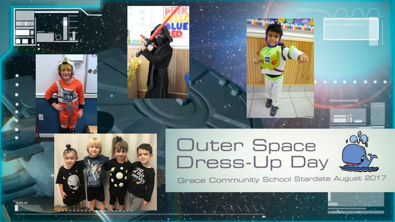 Outer Space Dress-Up Day August 2017