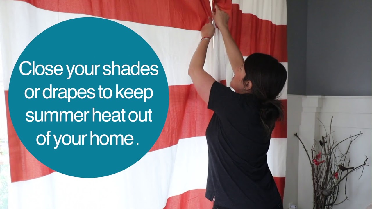 Energy Tip: Curtains in Summer