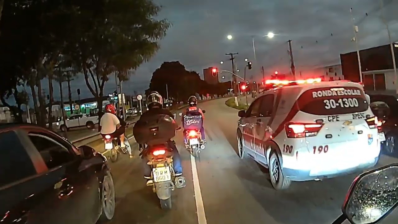 Teste SJCAM SJ20 a noite. TW25