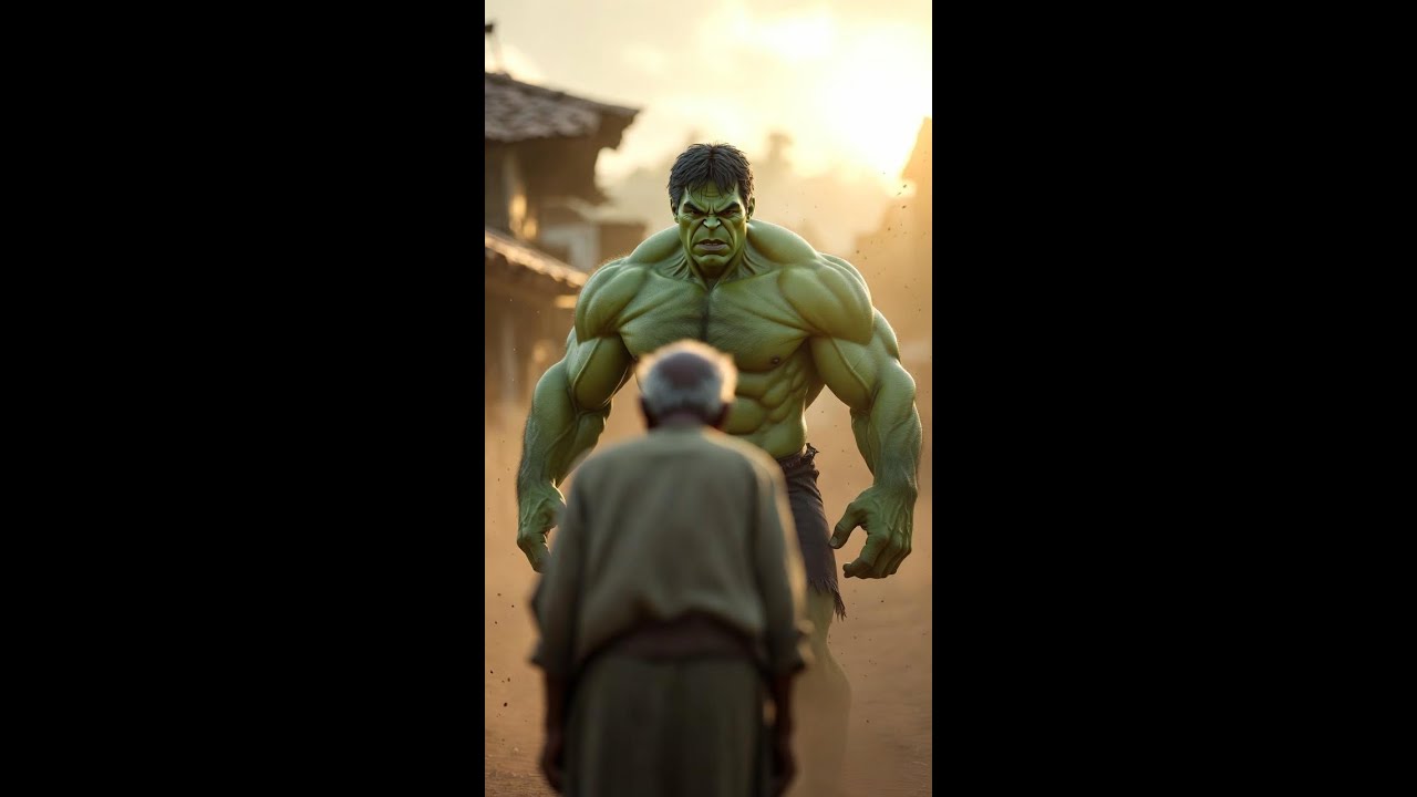 When Power Protects the Weak 💚 | Hulk Saves a Village Elder