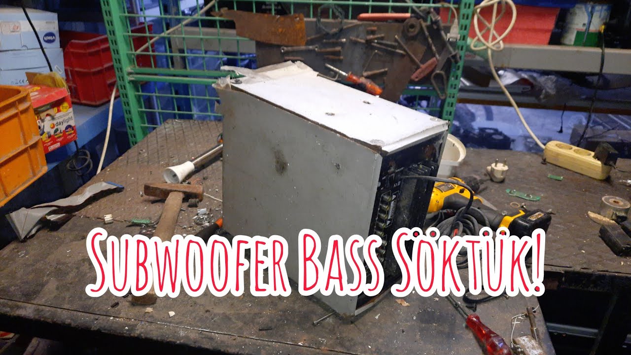 İkinci El Aktif Subwoofer Söktük içinden Neler Çıktı? Hurdam Ne Kadar Tutar?